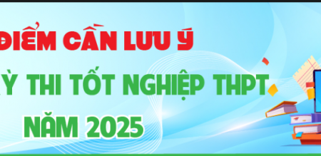 [Infographic] Những điểm cần lưu ý trong Kỳ thi tốt nghiệp THPT năm 2025