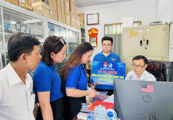 PHƯỜNG 1 - LỄ RA QUÂN “PHONG TRÀO BÌNH DÂN HỌC VỤ SỐ”